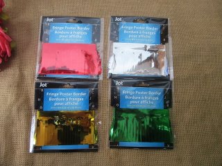 (image for) 5Pcs Metallic Frige Poster Border D?cor Party Favor Mixed