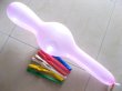 (image for) 100 Plain Finger Balloons Party favor Mixed Colour