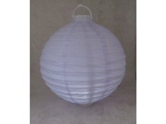 (image for) 5Pcs Plain Purple Led Light Up Paper Lantern 30cm