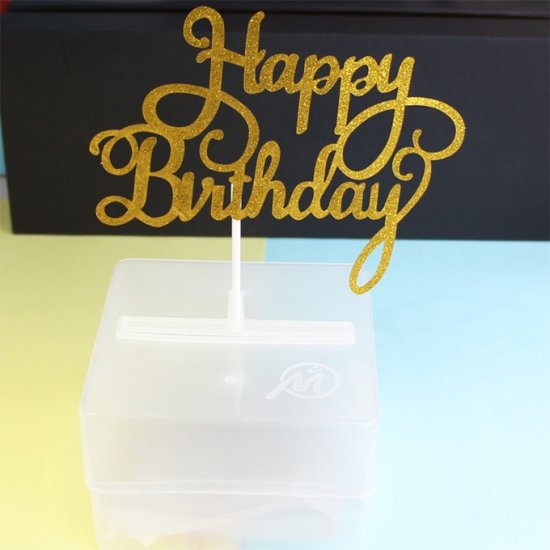 5Sets Cake Reusable Money Pulling Box ATM Happy Birthday Cash - Click Image to Close