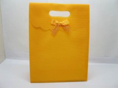 (image for) 12 New Orange Gift Bag for Wedding 26x19.5cm