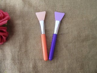 4Pcs Silicone Facial Mask Applicator Beauty Tools Mixed Color (image for) 4Pcs Silicone Facial Mask Applicator Beauty Tools Mixed Color