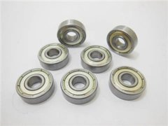 (image for) 50Pcs Skateboard Scooter Rollerblade Ball Bearings Wheels 608Z