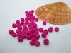 1Bag X 5000Pcs Opaque Glass Seed Beads 3.5-4mm Fuschia