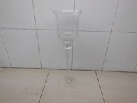 1X Wine Glass Vase Centerpiece 36cm High Wedding Favor