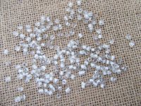 490Grams White Round Glass Seed Beads 2-5mm 490Grams White Round Glass Seed Beads 2-5mm