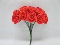 12BundleX10Pcs Craft Scrapbooking Wedding Decor Red Rose 12BundleX10Pcs Craft Scrapbooking Wedding Decor Red Rose