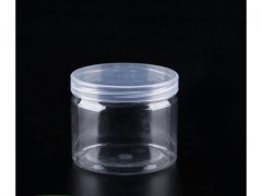 50X Clear Screw Empty PET Jars Storage Container 260ML
