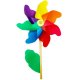6Pcs Colorful Gaint Exciting Flower Windmills Great Toy Garden D