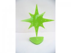 1X Green FIREWORK Earring Display Stand Holds 8prs