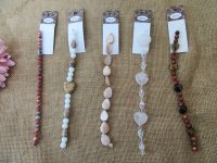 12Strand Lampwork Glass Stone Beads Unfinished Bracelet Jeweller