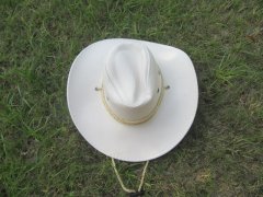 5Pcs Cream Fashion Cowboy Hats Outdoor Camping Hat Party Favor