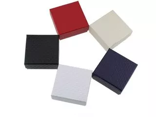 12 Square Earring Ring Cardboard Jewelry Gift Box 50x50x32mm