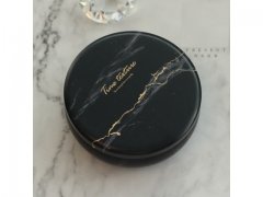 4Pcs Black Marble Tin Candy Gift Bomboniere Box Wedding Favor