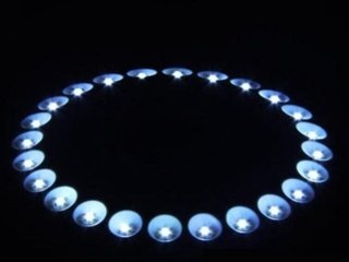 1X Wireless 24 LED Umbrella light Gazebo Beach Garden Camp