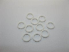 500Pcs White Bra Rings Bra Finding Acessories 6mm