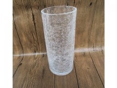 7Pcs Wedding Glass Cylinder Table Flower Thick Vases 25x11cm