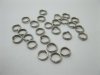 2500 Nickel Plated Split Rings Jewellery Finding 6mm 2500 Nickel Plated Split Rings Jewellery Finding 6mm