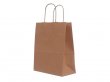 48 Bulk Kraft Paper Gift Carry Shopping Bag 21x15x8cm