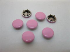 200Pcs Pink Round Dome Studs 8mm