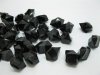 200X Black Acrylic Ice Pieces Stones Wedding Party