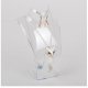 1X Clear Acrylic Necklace Display Bust Stand 21cm High 1X Clear Acrylic Necklace Display Bust Stand 21cm High