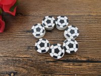 25Pcs Round Erasers Party Favors Football Eraser Birthday Treat