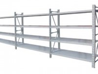1X Long Span Shelving for Warehouse 200X60X150CM 3 Bay System