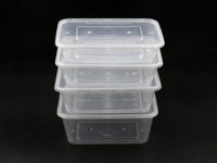 50 Disposable Take Away Food Box Container Bento Lunch Box 450ML