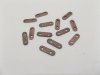 1000 Copper Spacer Bars 2 Hole 11mm Connector Finding