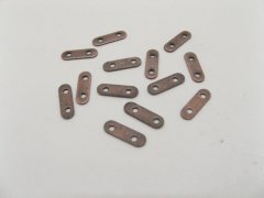 1000 Copper Spacer Bars 2 Hole 11mm Connector Finding