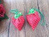 12X New MINI Foldable Strawberry Shopping Shoulder Bags Mixed