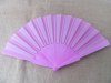 6Pcs New Print Plain Folding Hand Fans Wedding Favor