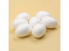 100Pcs Polystyrene Foam Egg Decoration Craft DIY 56mm 100Pcs Polystyrene Foam Egg Decoration Craft DIY 56mm