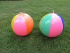 12 Inflatable Rainbow Beach Balls 22cm dia. Great Toy