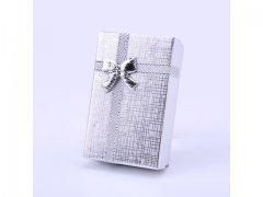 16 New Silver Gift Case for Necklace & Ring 8x5cm
