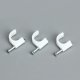 12Pkts X 6Pcs Cable Clips Flat Clips Cable Fixer 20mm Retail Pac 12Pkts X 6Pcs Cable Clips Flat Clips Cable Fixer 20mm Retail Pac