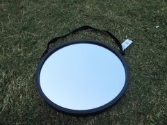 1X Round MDF Wall Mount Bathroom Shaving Makeup Cosmetic Mirror 1X Round MDF Wall Mount Bathroom Shaving Makeup Cosmetic Mirror