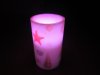 3Pcs Star Shell Flameless LED Candle Set Electronic Candle