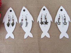 12Pairs Antique Metal Drop Jewelry Earring Assorted Retail Packa