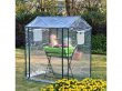 1Set Greenhouse Garden Shed Walk-in Gardening Plant Stand