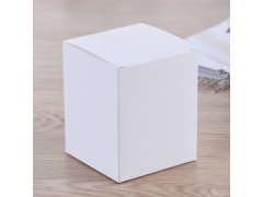 50Pcs Plain White Bomboniere Boxes 8x8cm Wedding Favor