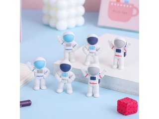 48Pcs Astronaut Shaped Erasers Children School Use