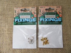 12Sheets X 12Pcs String/chain End Cap Crimp Tongue Shape 12Sheets X 12Pcs String/chain End Cap Crimp Tongue Shape