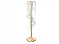 1Set Rotating Crystal Flower Stand Table Chandelier Centerpiece 1Set Rotating Crystal Flower Stand Table Chandelier Centerpiece