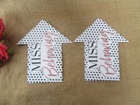12Pcs Miss Behaving Sign Arrow Plaque Party Favor 12Pcs Miss Behaving Sign Arrow Plaque Party Favor
