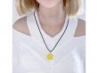 6Pcs Hexagonal Star Mushroom Beads Stone Charms Pendant Necklace