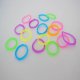 6900Pcs Glow In Dark Loom Silicone Band Mixed Color