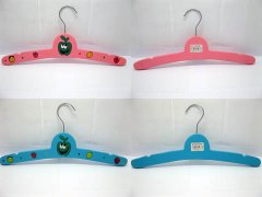 40Pcs Lovely Wooden Children Clothes Coat Hanger Mixed