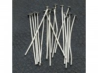 500gram Nickel plated 30mm Head Pins Jewelry finding